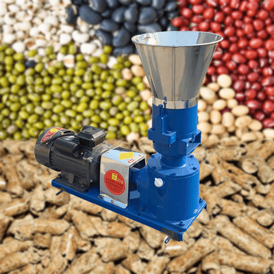 Commercial Animal Feed Poultry Pellet Making Machinery 350 - 450kg/H