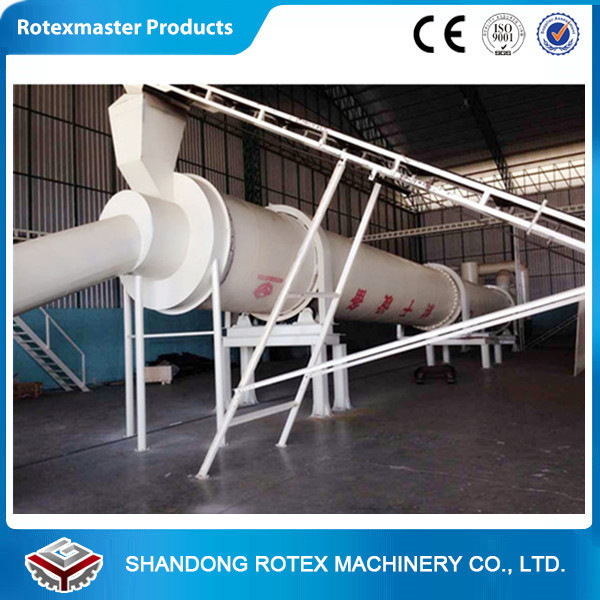 Animal Feed Rotary Drum Wood Shavings Dryer For Biomass fuels industry