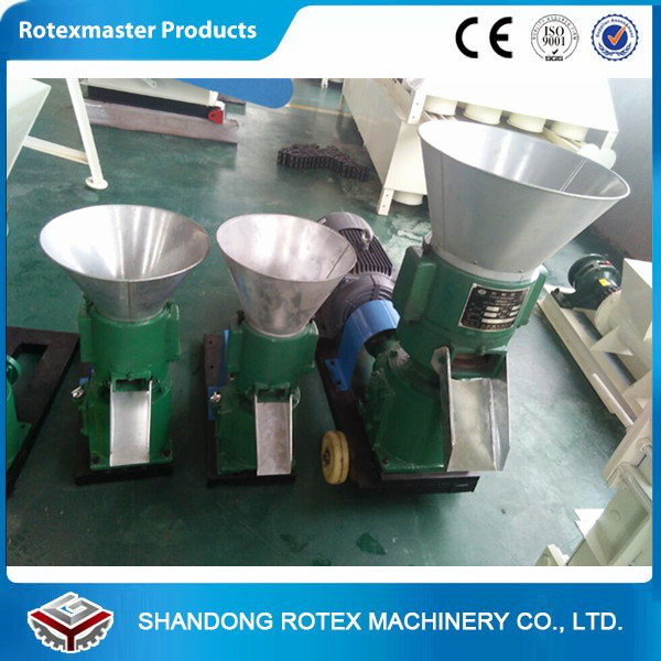 Customized Color Small Animal Feed Pellet Mill Machine / small scale pellet mill
