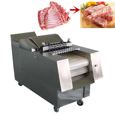 Fresh meat cube cutting machine frozen duck meat beef dicer cutting machine