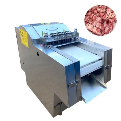 Fully Automatic Frozen Fish Cutter For Meat Slice Chicken Cutting