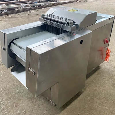 Fresh Meat Cube Cutting Machine for Frozen Whole Chicken Duck Meat Beef