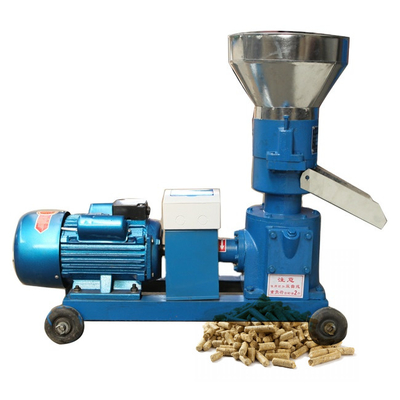 Small Automatic Chicken Animal Feed Pellet Mill Flat Die Granulator