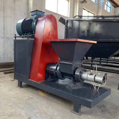 1800X600X1600mm Charcoal Briquette Making Machine / 600 Kg