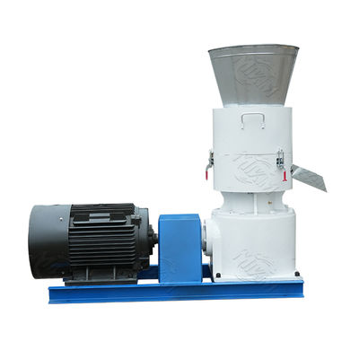 Flat Die Wood Pellets Machine 1100kg/ H 800kg/ H Energy Saving Rustproof