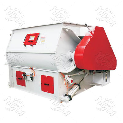 MIKIM Animal Feed Mixer 1.5KW Double Shafts Paddle Mixer Dustproof CE