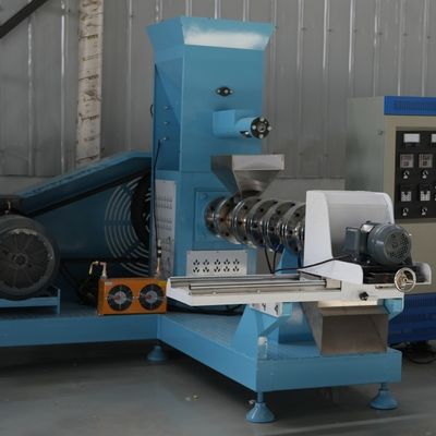 High Productivity Automated Fish Feed Pellet Machine 500kg/H