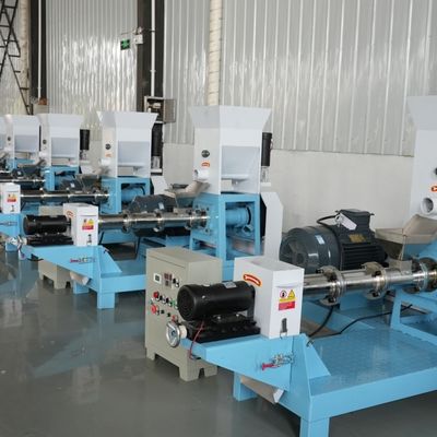 Small Floating Fish Feed Mill Pellet Extruder Machine With Diesel Engine