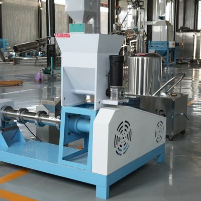 330kg Mini Fish Feed Machine Automatic Fish Food Extruder 6mm 4mm