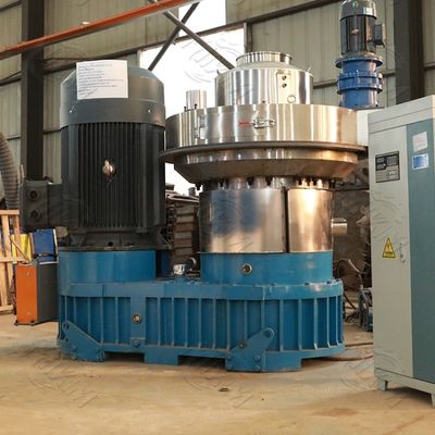 Diesel Electric Wood Pellet Machine Mill 3CR13 Alloy Metal Bagasse Tobacco Residue