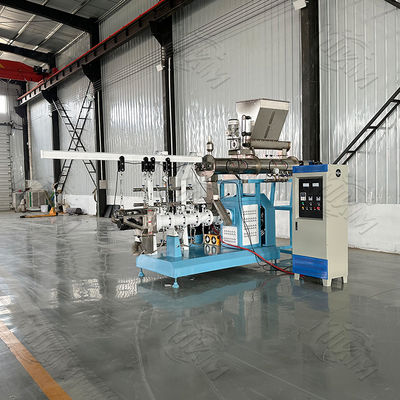Big Capacity 1-4T/H Single-Screw pet food extruder floating fish feed pellet making machine for sale