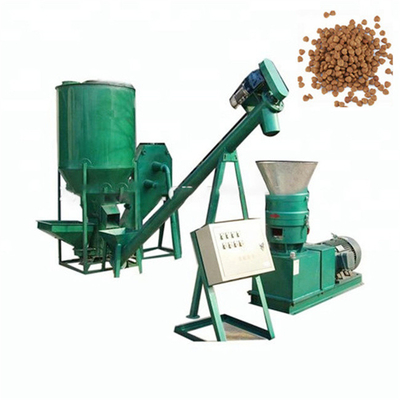 ML60 Poultry Feed Grinder And Mixer 110kw 415V Vertical Mixing Machine Mill