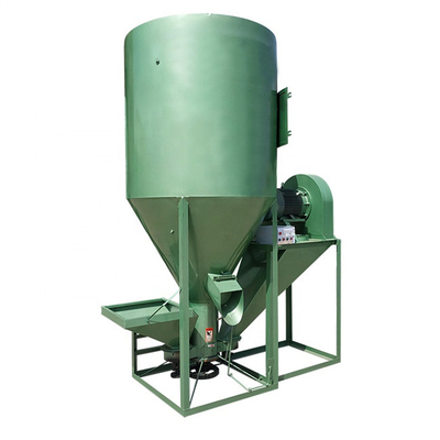 Automated Vertical 300-10000kg/H Livestock Feed Mixer Animal Feed Crusher Machine