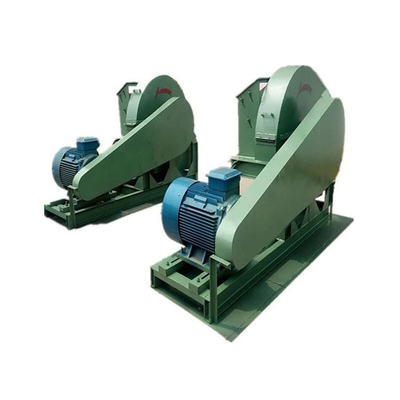 Green Small Shredder Wood Shaving Machine 235*200mm Input Size