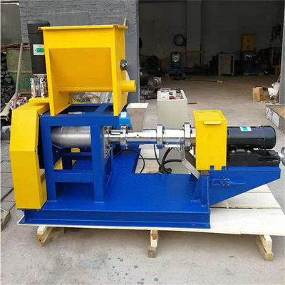 Wet Type Animal Floating Feed Extruder Machine Flower Shapes