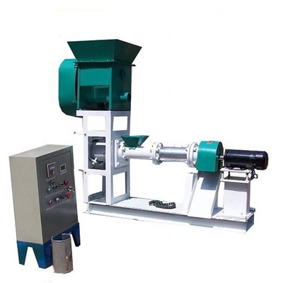 5.5kw Floating Fish Feed Pellet Mill Single Screw Pet Food Extruder Machine Antirust