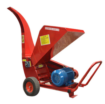 Mobile Towable Wood Chipper With Gasoline Engine 750-900KG/H