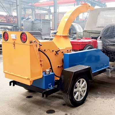 Professional Commercial Wood Chipper Shredder With Diesel Engine