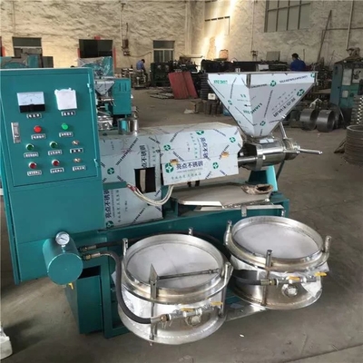 Vegetable Oil Press Machine / Oil Processing Plant For Making Cooking Oil