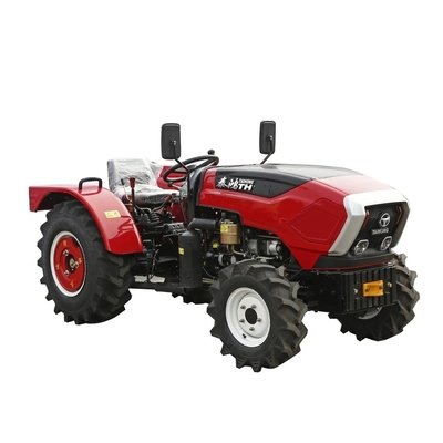 Agricultural Four Wheel Tractors With Loader And Backhoe Mini Farm Tractor