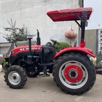 Multifunctional 1635mm 4 Wheel Drive Tractors Kubota Tractors With Front End Loader