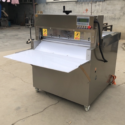 Restaurant Automatic Roll Cutter Machine for Frozen Meat Slice Mutton Beef