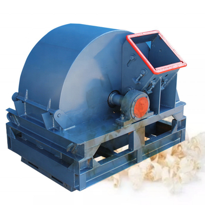 Poultry Bedding 500mm Wood Sawdust Crusher Wood Shaving Baling Machine