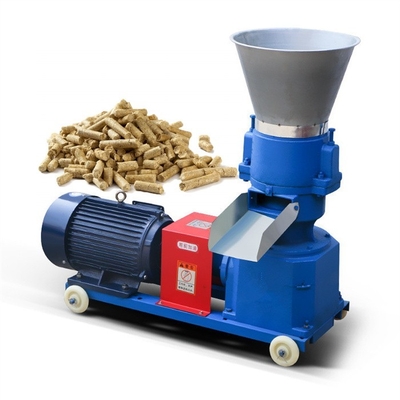 Small Automated Chicken Feed Making Machine Animal Feed Pellet Machine 350-450kg/H