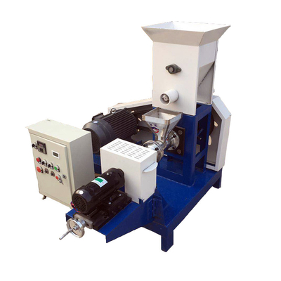 Animal Breeding Foodstuff Floating Fish Feed Extruder Machine 380V