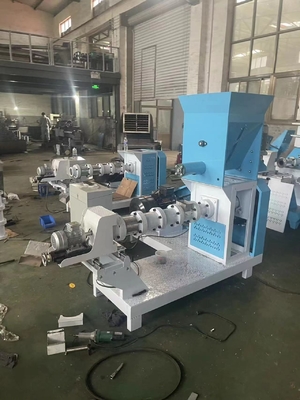Floating Fish Feed Extruder Machine To Produce Floating Pellets