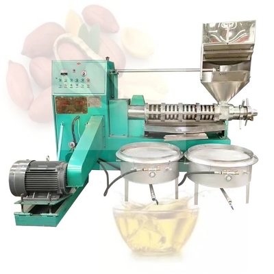 380V Automatic Oil Press Machine , Sus Cooking Oil Manufacturing Machine