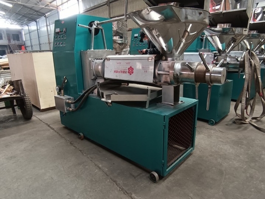 Sunflower Oil Processing Automatic Oil Press Machine 220kg High Performance