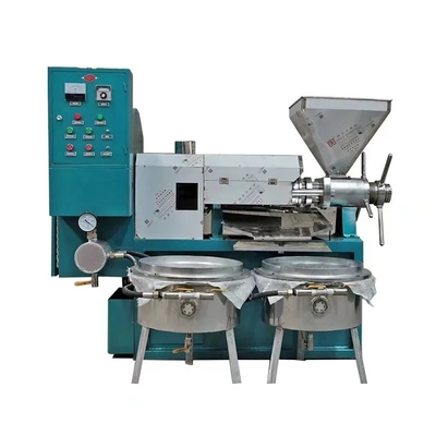 220v Automatic Oil Press Machine 3-6kg/H Temperature Control 0-300℃