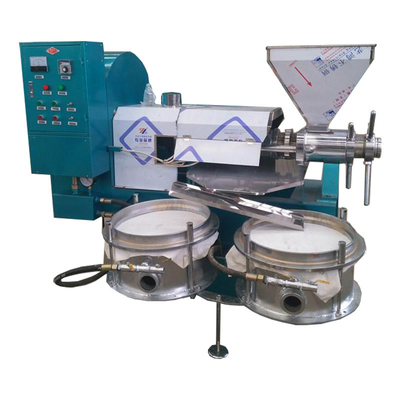 220v Automatic Oil Press Machine 3-6kg/H Temperature Control 0-300℃