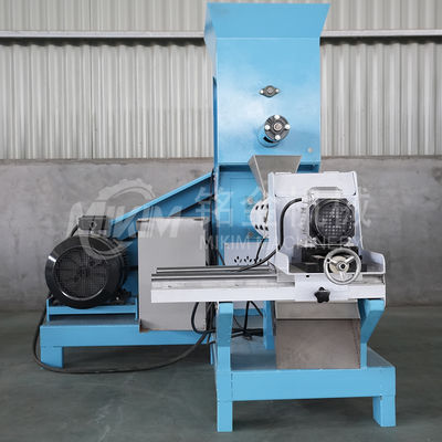 Small Scale Floating Fish Feed Pellet Machine 55kw 700kg/ H With Two Sleeves
