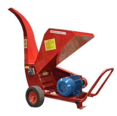 13hp Gasoline Engine Fresh Timber Wood Branch Shredder / Branch Chipping Machine