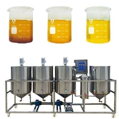 Peanuts Automatic Oil Press Machine 380V Small Oil Refinery Machine