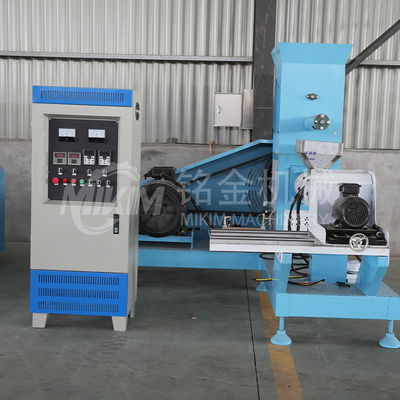 400kg/ H ODM Floating Fish Feed Pellet Machine Production Line 90mm Single Screw