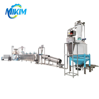 Fully automatic cat, dog and fish feed production line