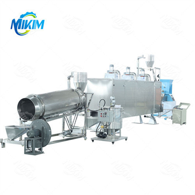 Automatic feed pellet production line for birds, fish, turtles and pets