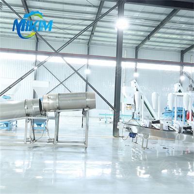 Automatic feed pellet production line for birds, fish, turtles and pets