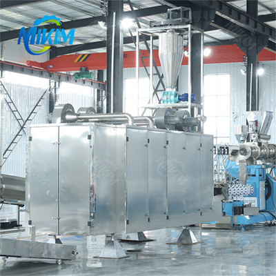 Automatic feed pellet production line for birds, fish, turtles and pets