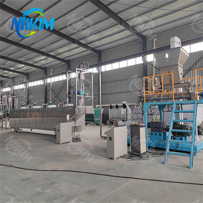 High-quality fully automatic new pet and fish feed pellet production line