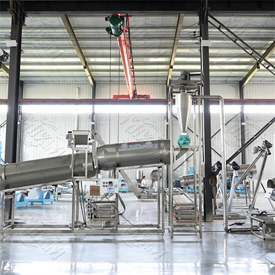 Automatic Production Line For Dry Cat And Dog Pet Extruded Feed