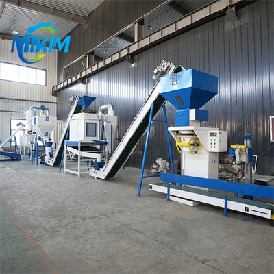 Fully Automatic Feed Pellet Production Line For Poultry Cattle Sheep