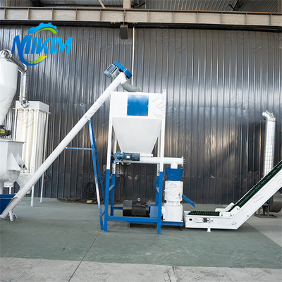 Fully Automatic Efficient Farm Feed Pellet Production Line For Livestock Poultry