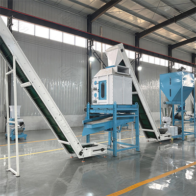 Ten Tons Per Hour  Poultry Cattle Sheep Chicken Feed Pellet Production Line