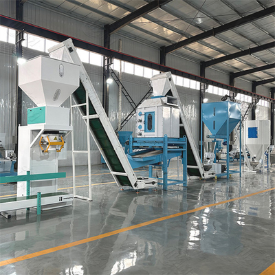 Ten Tons Per Hour  Poultry Cattle Sheep Chicken Feed Pellet Production Line