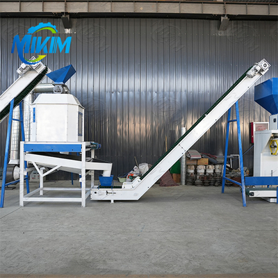 Fully automatic high-quality, labor-saving and efficient chicken feed pellet production line