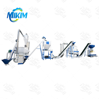 High-efficiency, automatic, labor-saving and low-cost feed pellet production line for chickens, ducks, cattle and sheep
